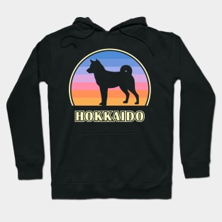 Hokkaido Vintage Sunset Dog Hoodie